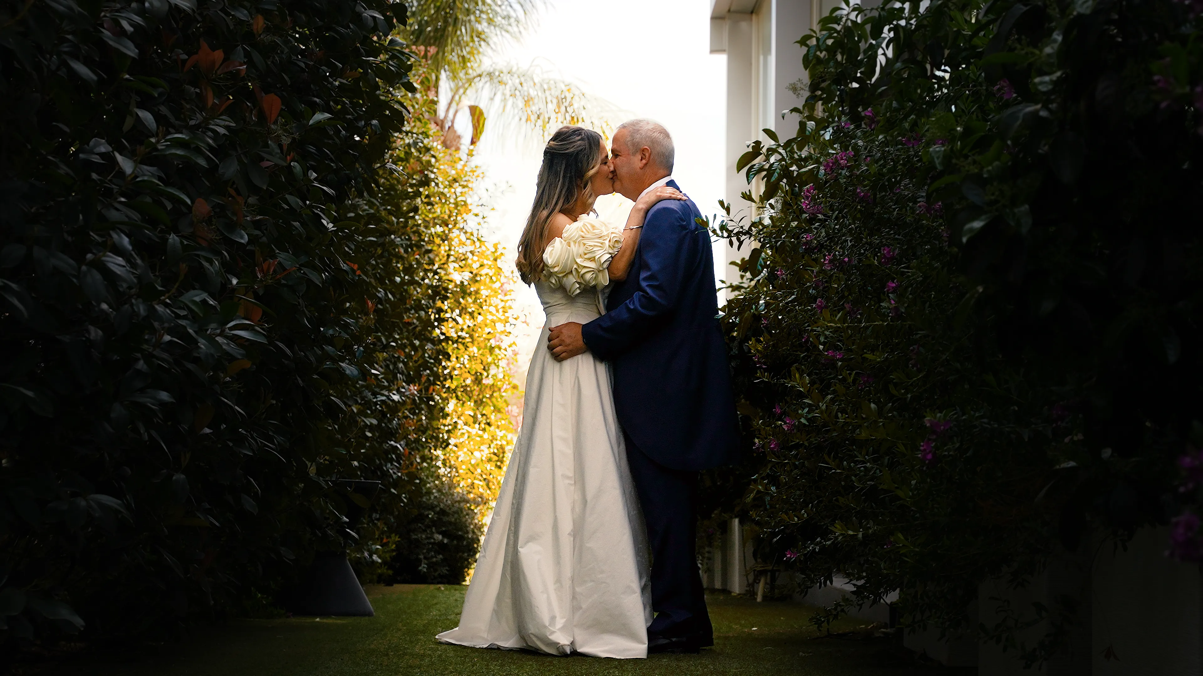 Fotograma de un vídeo de boda