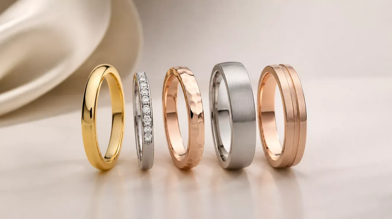 Ideas y ambiente para alianzas de boda