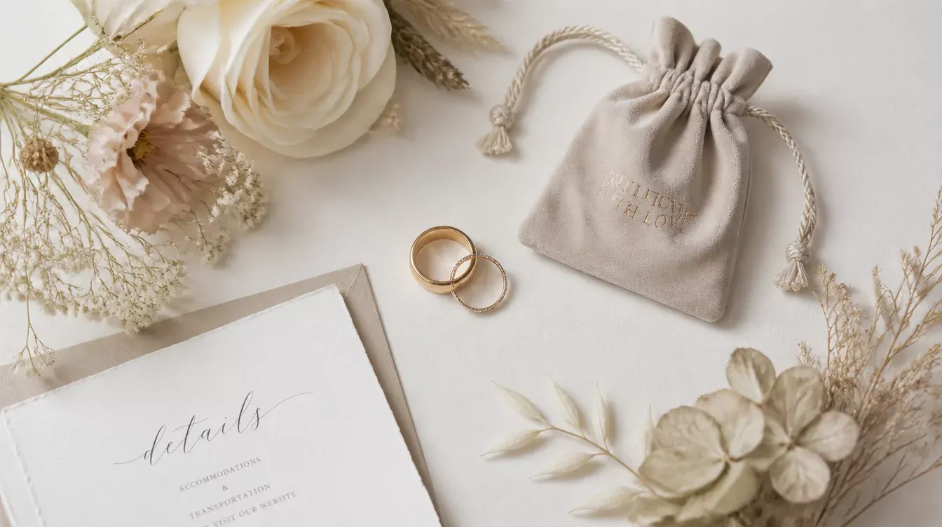 Recuerdo emotivo de alianzas de boda