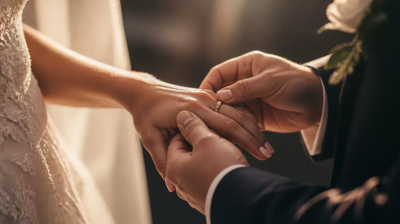 Vídeo de boda y alianzas de boda