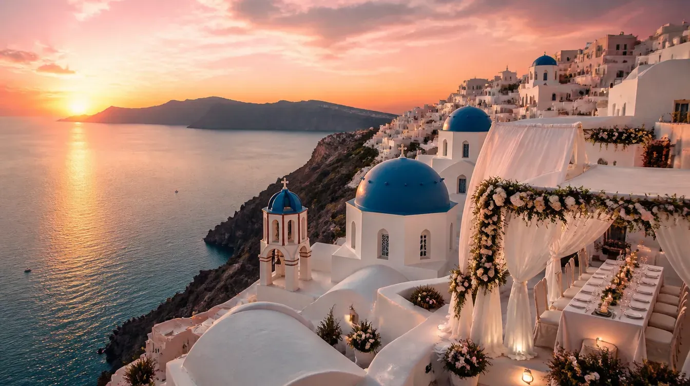 Celebration and details of best destination wedding locations
