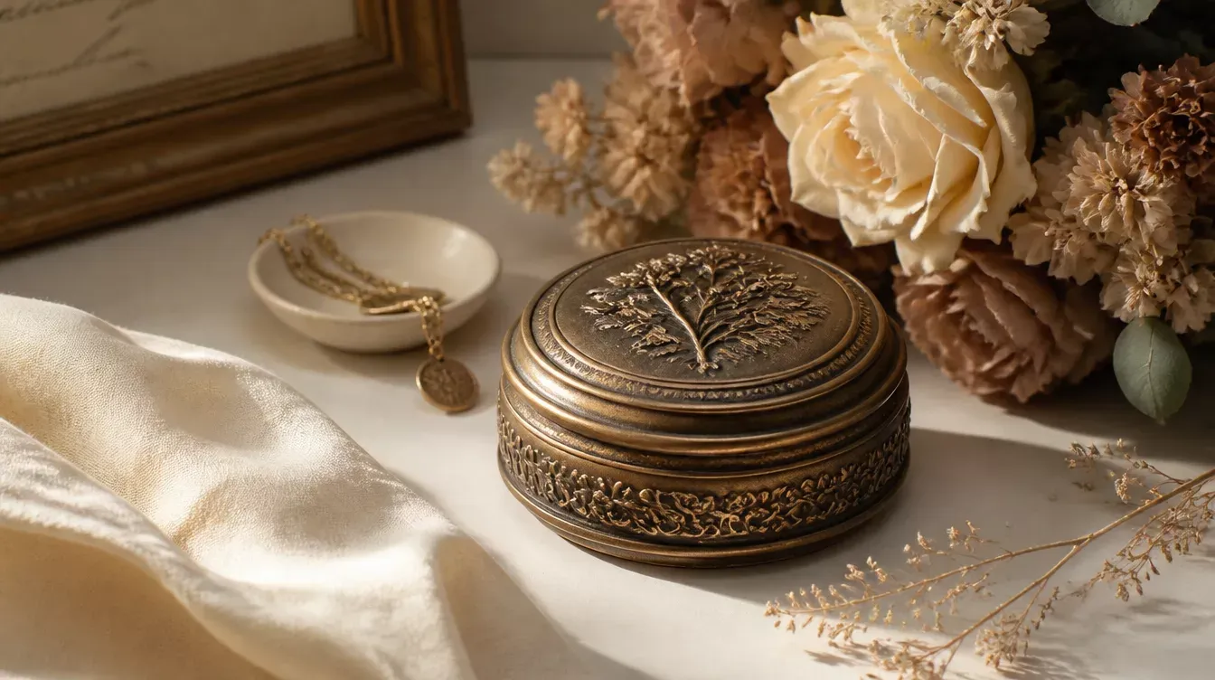 Ambiente de boda para bodas de bronce