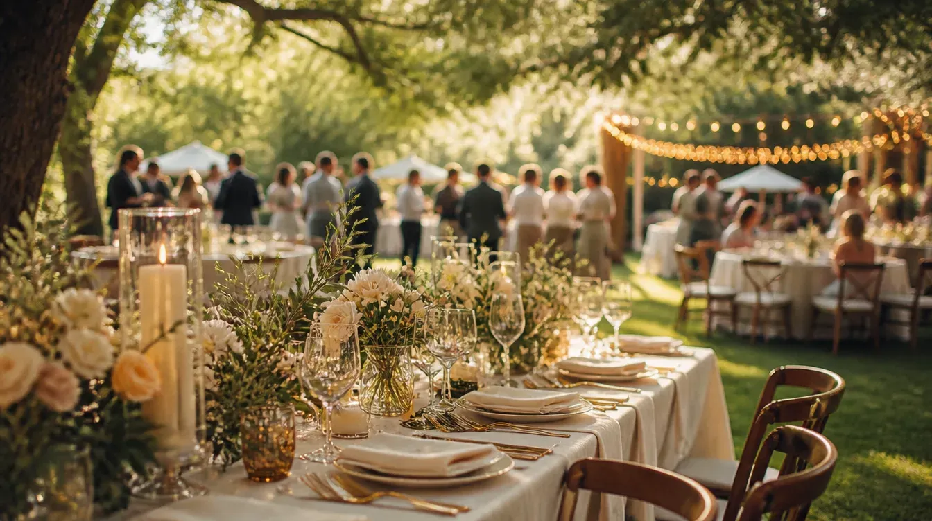 Celebración y detalles de bodas de oro