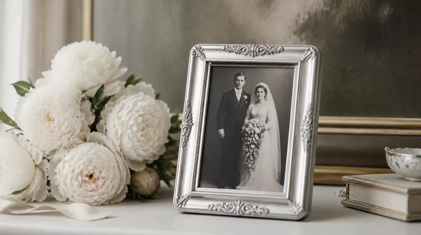 Inspiración para bodas de platino