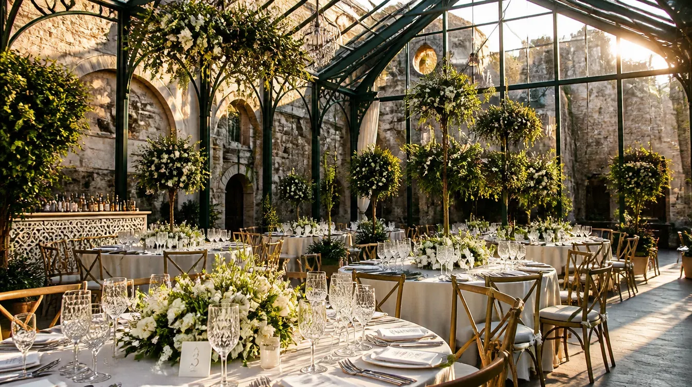Decor styled for wedding venues Spain