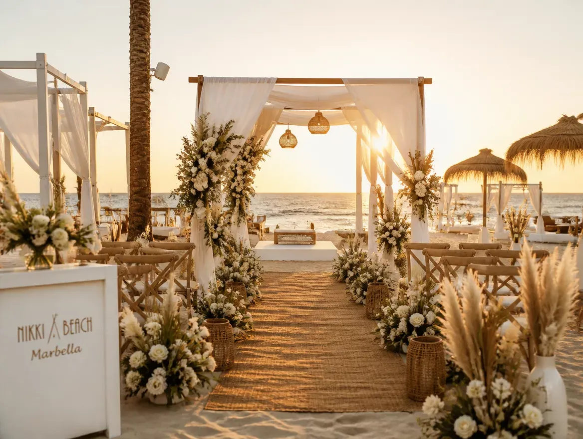 Careful details of top 10 wedding venues Marbella