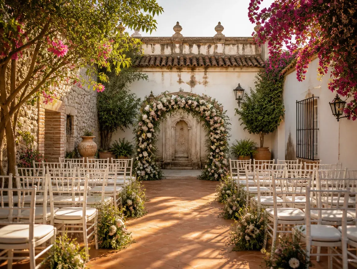 Wedding atmosphere for top 10 wedding venues Marbella