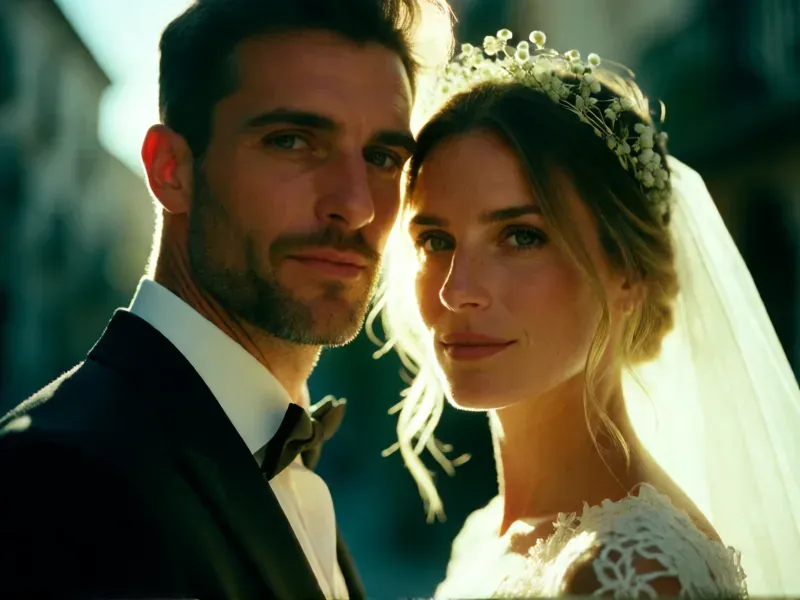 vídeo de boda cinematográfico con luz dramática