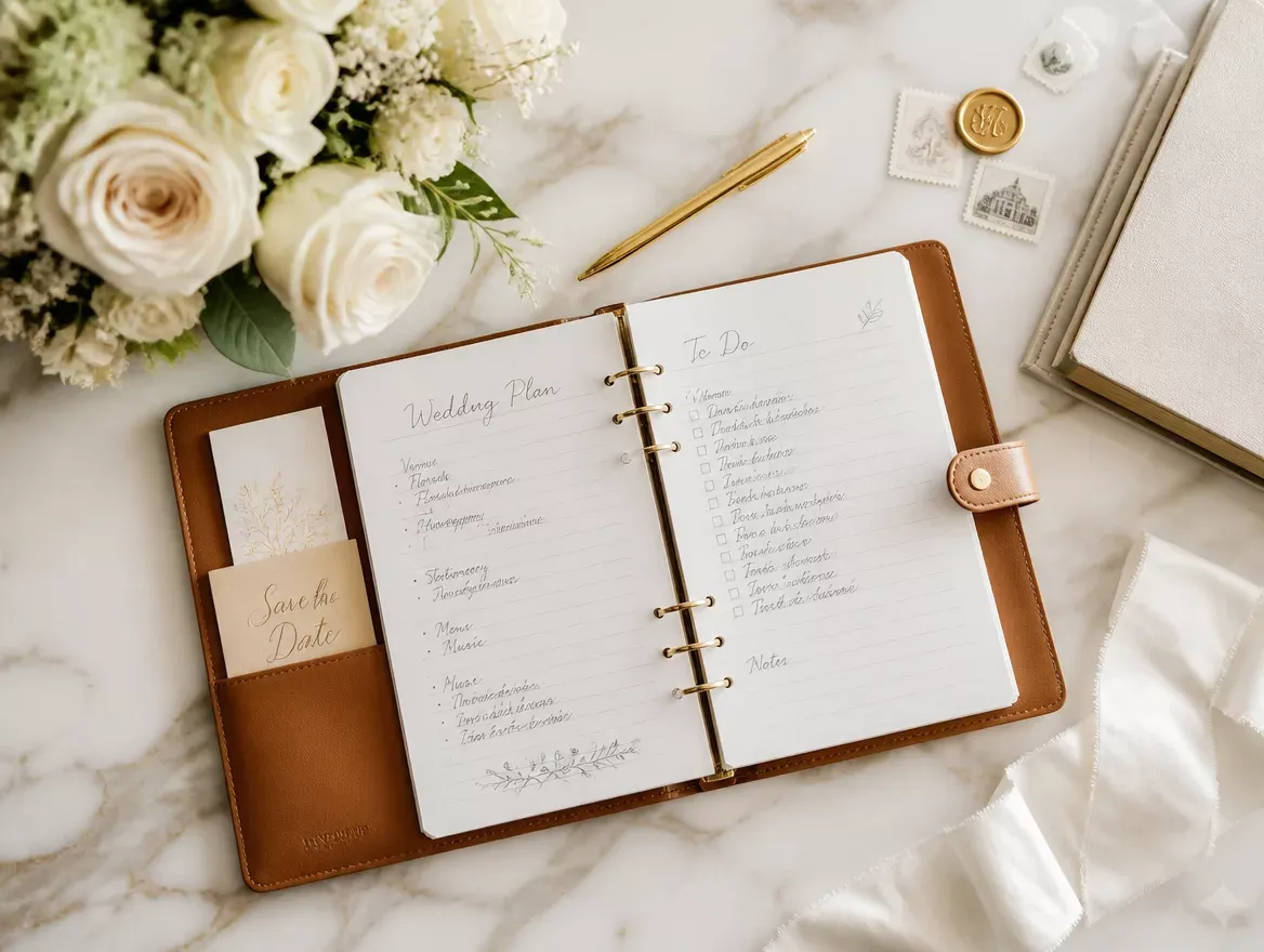 Inspiration for wedding planning checklist